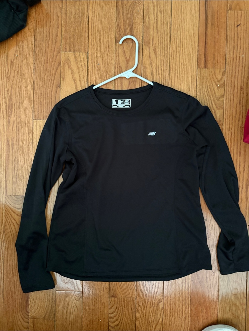 New Balance Black Performance Long Sleeve Top